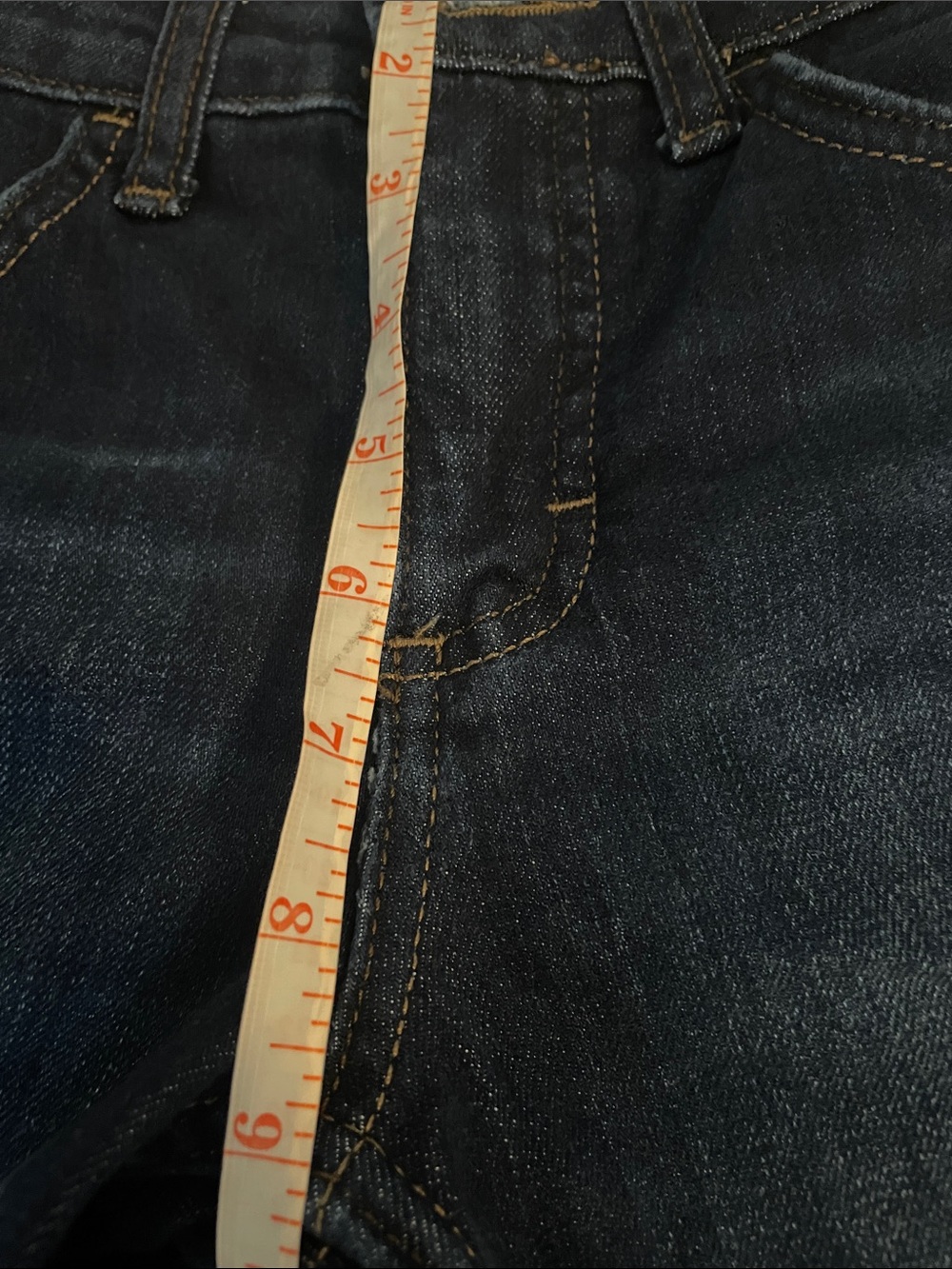 Lee Women's Dark Mid rise Straight Leg Jeans - Picture 8 of 11